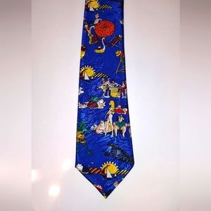 Summertime 1980's Novelty Tie